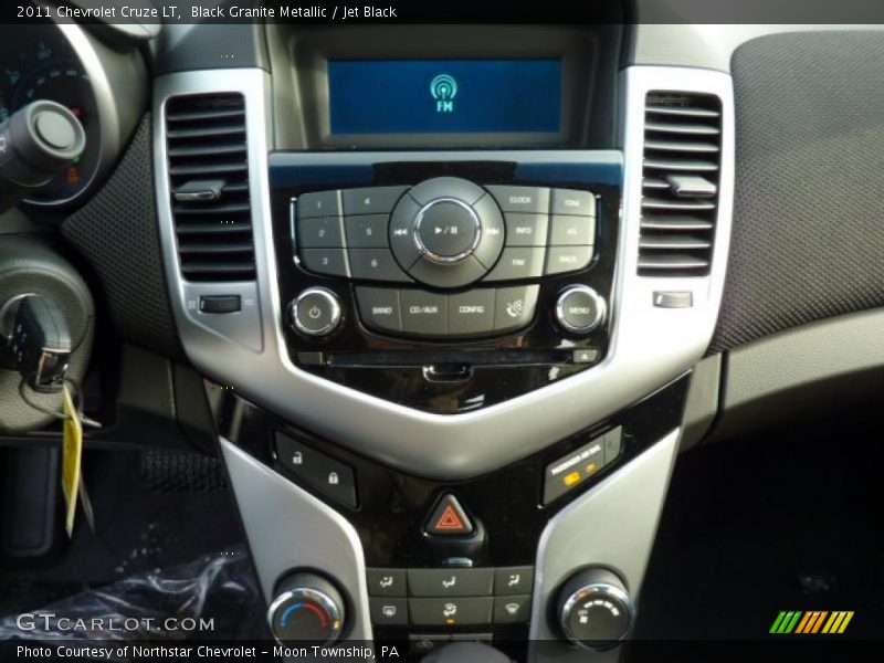 Black Granite Metallic / Jet Black 2011 Chevrolet Cruze LT