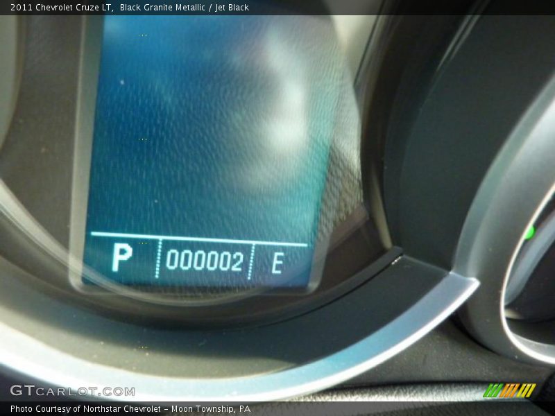 Black Granite Metallic / Jet Black 2011 Chevrolet Cruze LT