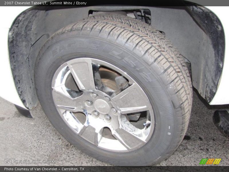 Summit White / Ebony 2007 Chevrolet Tahoe LT