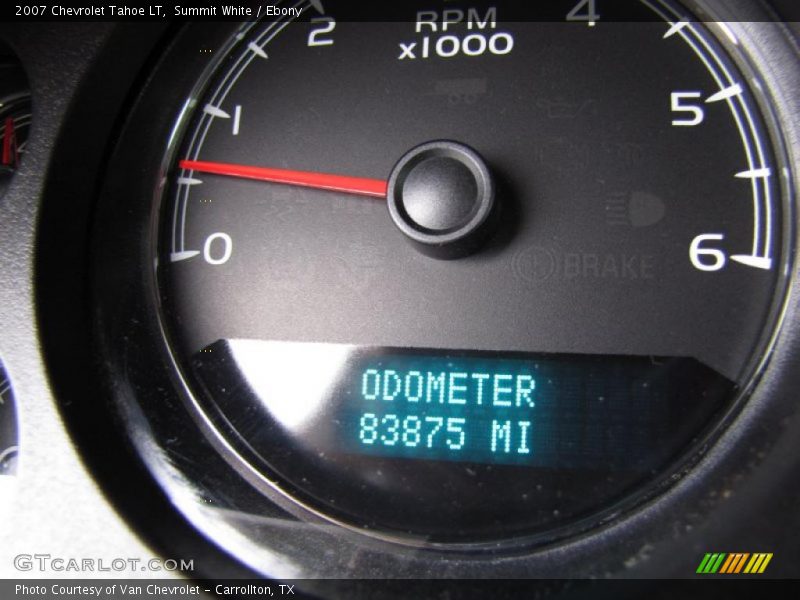 Summit White / Ebony 2007 Chevrolet Tahoe LT