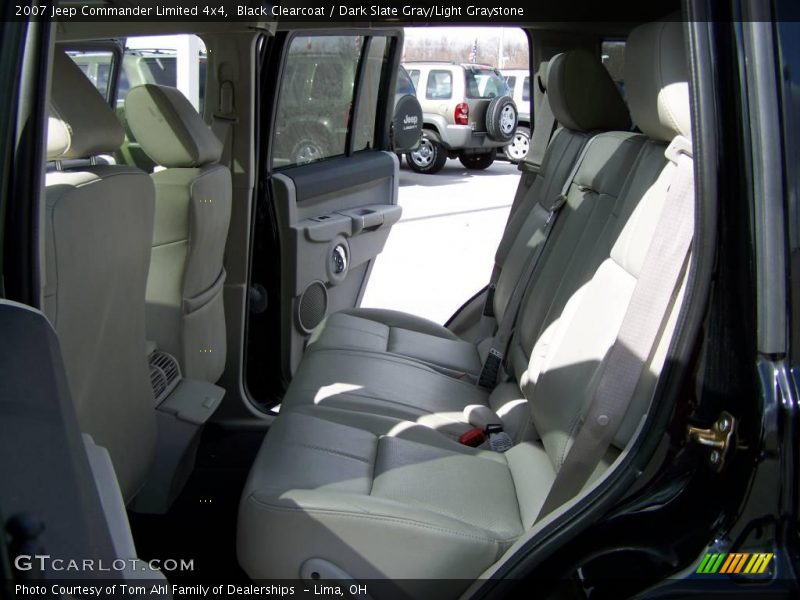 Black Clearcoat / Dark Slate Gray/Light Graystone 2007 Jeep Commander Limited 4x4