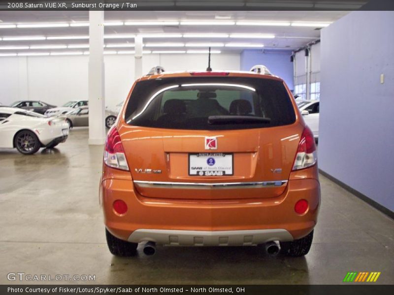 Sunburst Orange / Tan 2008 Saturn VUE XR