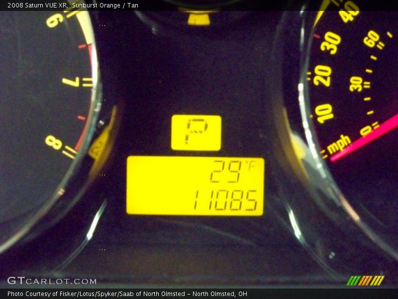 Sunburst Orange / Tan 2008 Saturn VUE XR