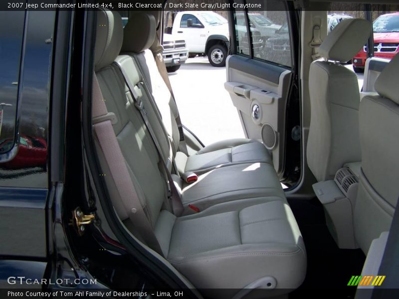 Black Clearcoat / Dark Slate Gray/Light Graystone 2007 Jeep Commander Limited 4x4