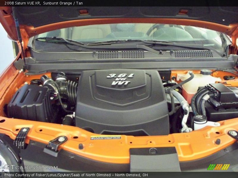 Sunburst Orange / Tan 2008 Saturn VUE XR