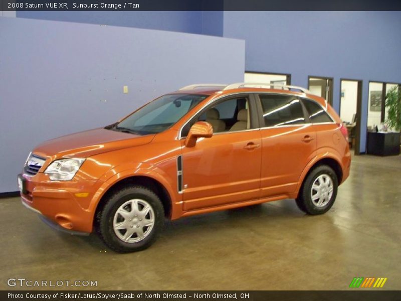 Sunburst Orange / Tan 2008 Saturn VUE XR
