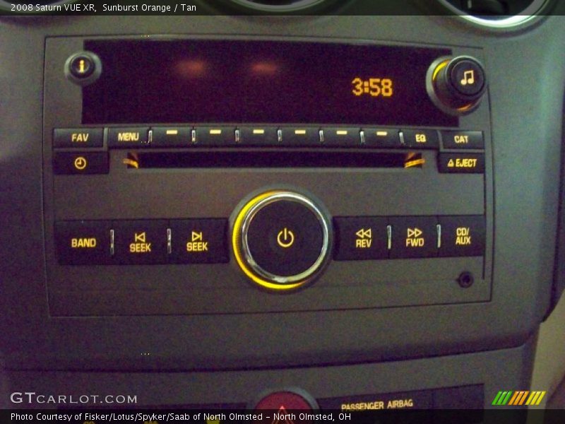 Sunburst Orange / Tan 2008 Saturn VUE XR
