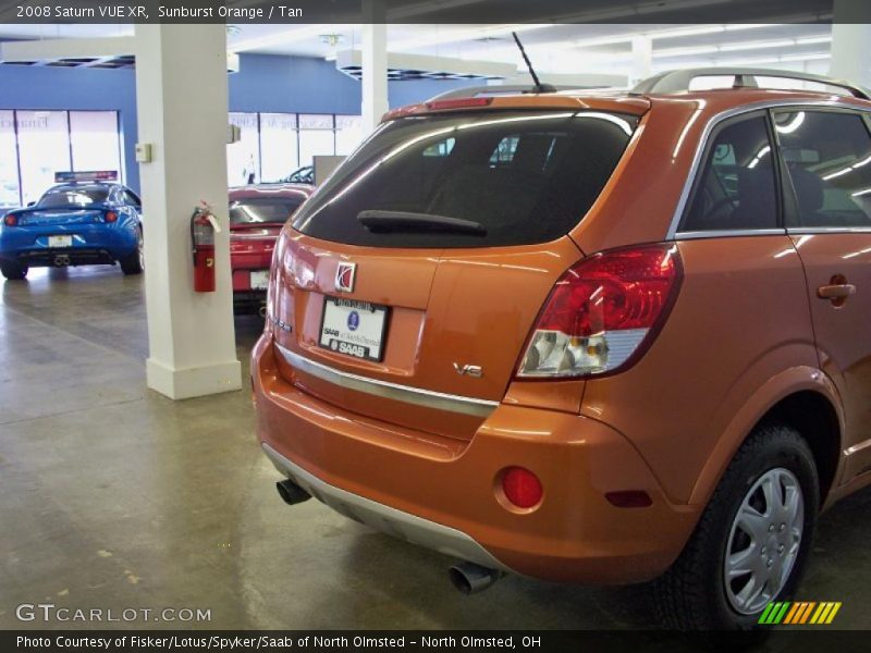 Sunburst Orange / Tan 2008 Saturn VUE XR