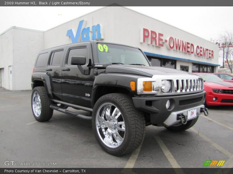Black / Light Cashmere/Ebony 2009 Hummer H3