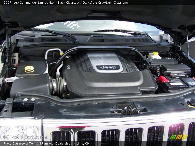 Black Clearcoat / Dark Slate Gray/Light Graystone 2007 Jeep Commander Limited 4x4
