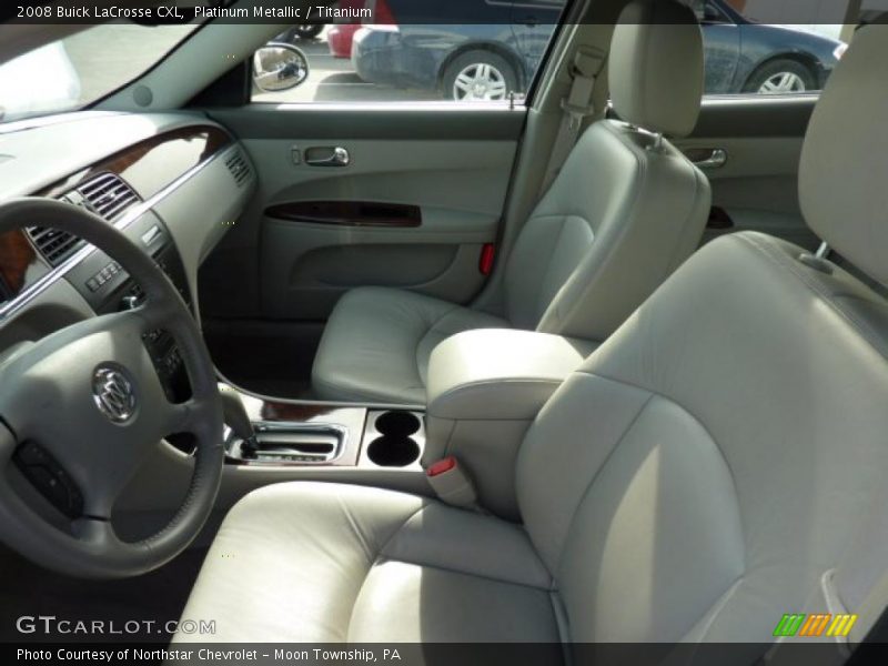 Platinum Metallic / Titanium 2008 Buick LaCrosse CXL