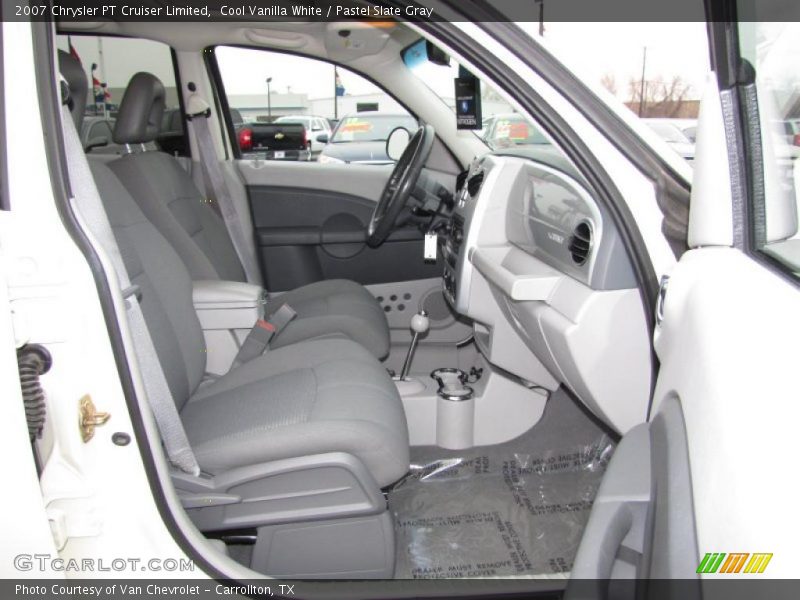 Cool Vanilla White / Pastel Slate Gray 2007 Chrysler PT Cruiser Limited