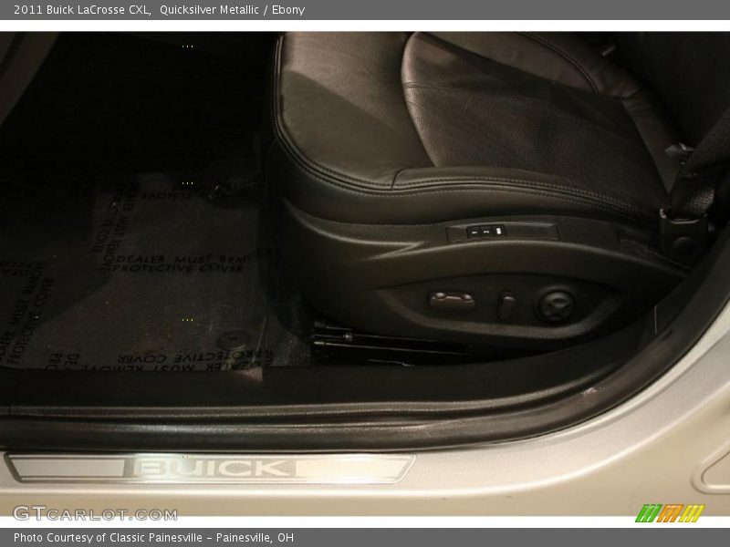 Quicksilver Metallic / Ebony 2011 Buick LaCrosse CXL