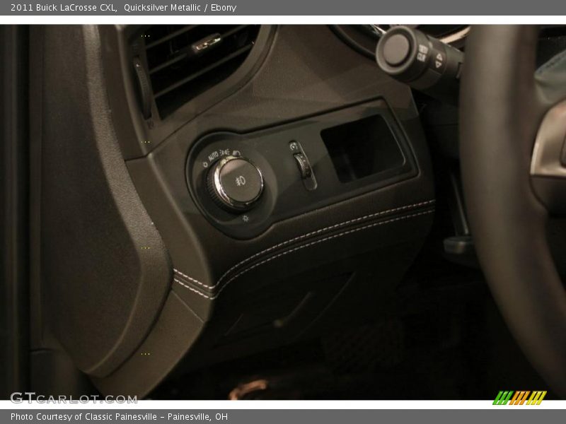 Quicksilver Metallic / Ebony 2011 Buick LaCrosse CXL