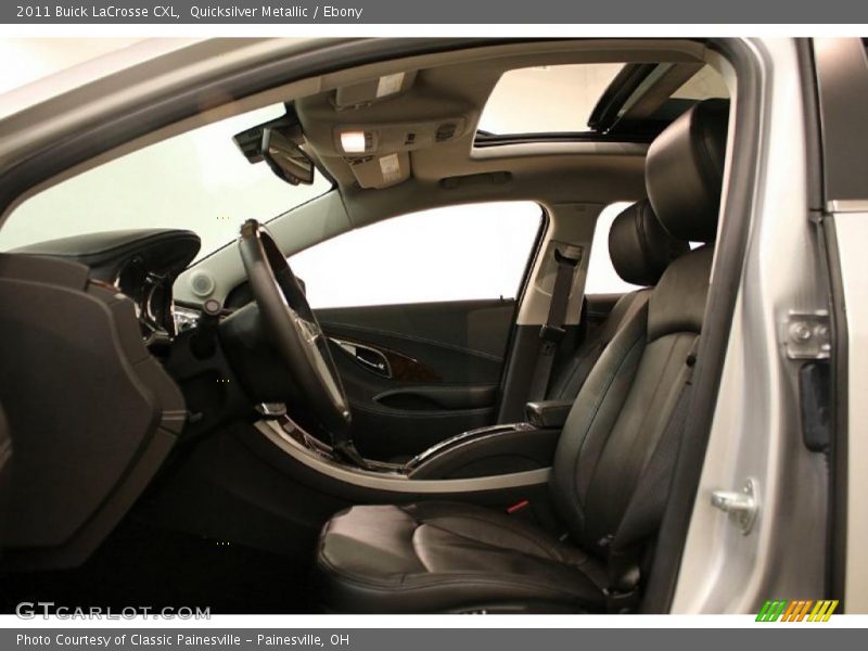 Quicksilver Metallic / Ebony 2011 Buick LaCrosse CXL
