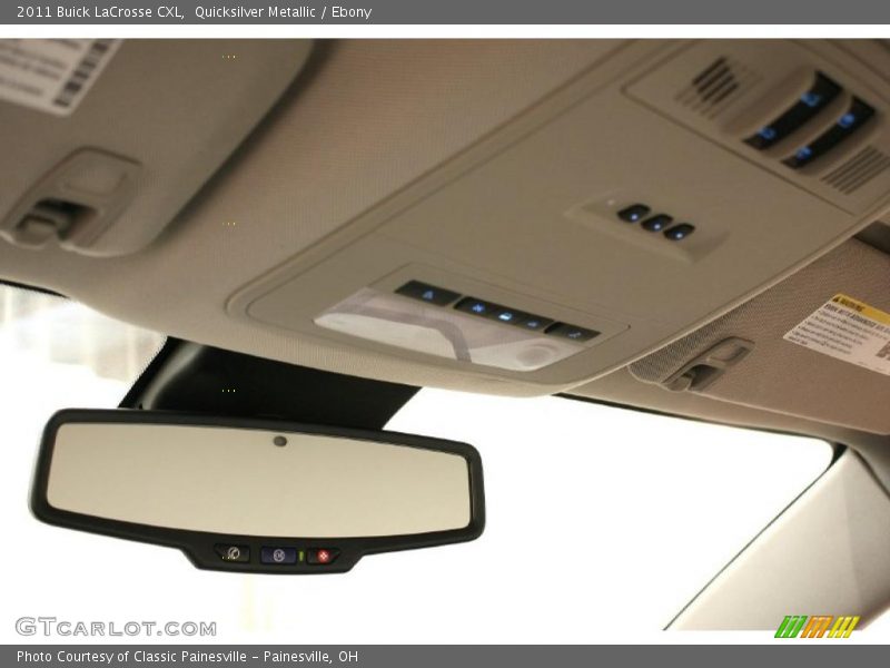 Quicksilver Metallic / Ebony 2011 Buick LaCrosse CXL