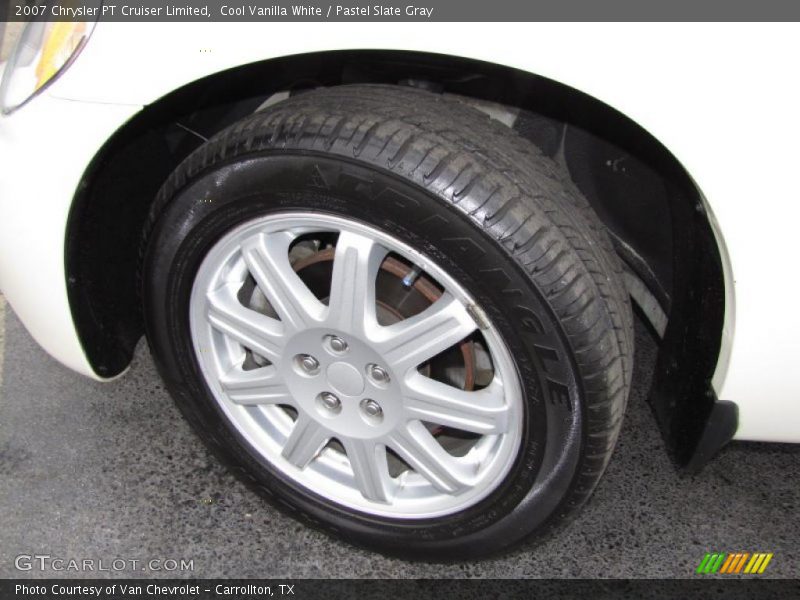 Cool Vanilla White / Pastel Slate Gray 2007 Chrysler PT Cruiser Limited