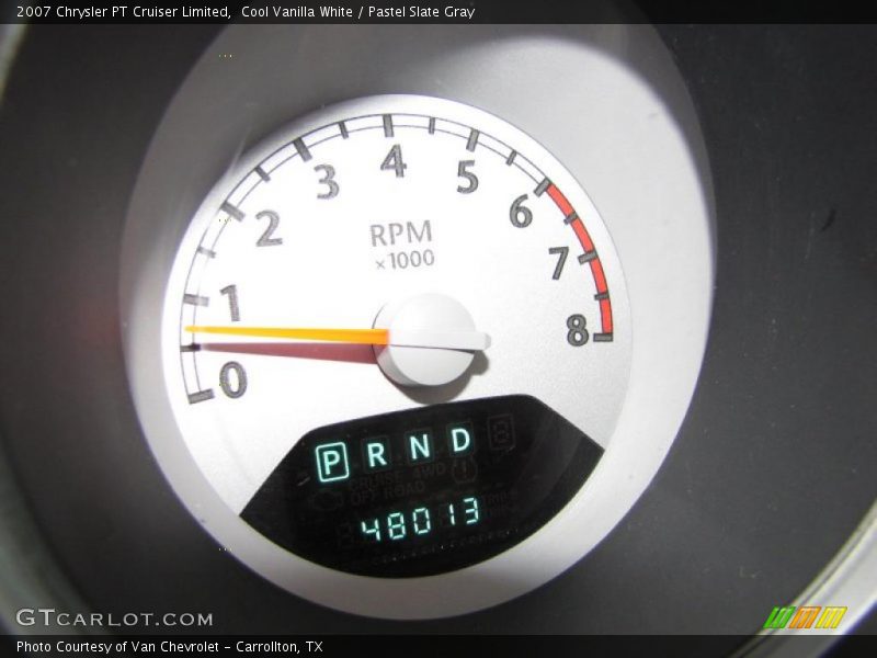Cool Vanilla White / Pastel Slate Gray 2007 Chrysler PT Cruiser Limited