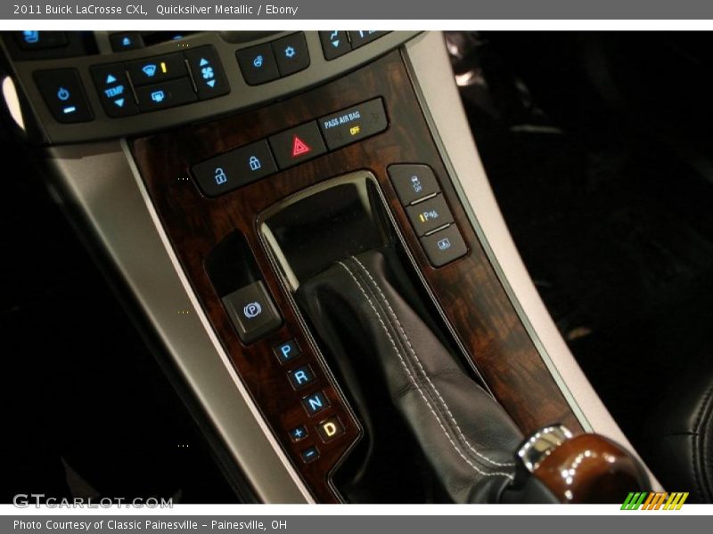 Quicksilver Metallic / Ebony 2011 Buick LaCrosse CXL