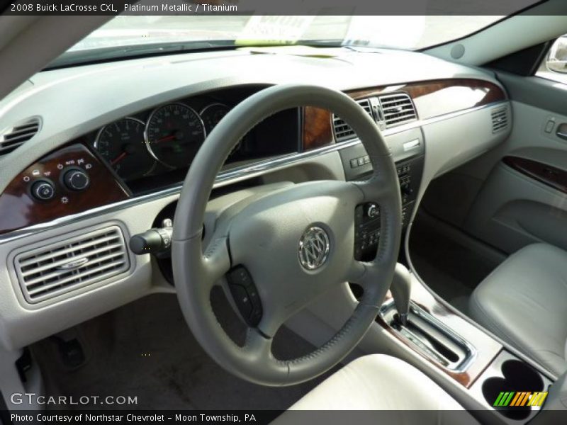 Platinum Metallic / Titanium 2008 Buick LaCrosse CXL