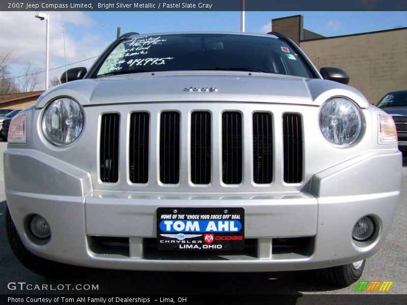 Bright Silver Metallic / Pastel Slate Gray 2007 Jeep Compass Limited