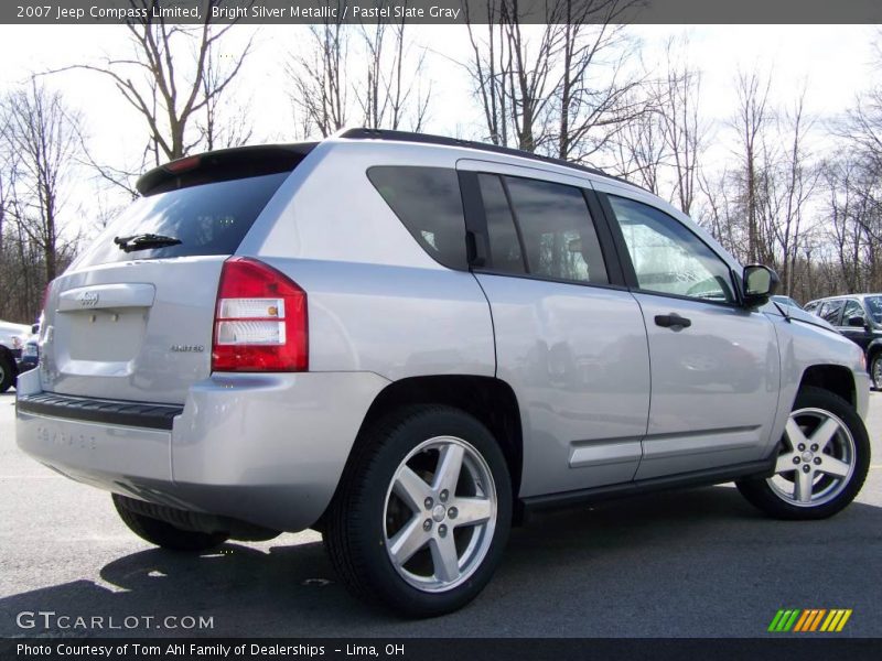 Bright Silver Metallic / Pastel Slate Gray 2007 Jeep Compass Limited
