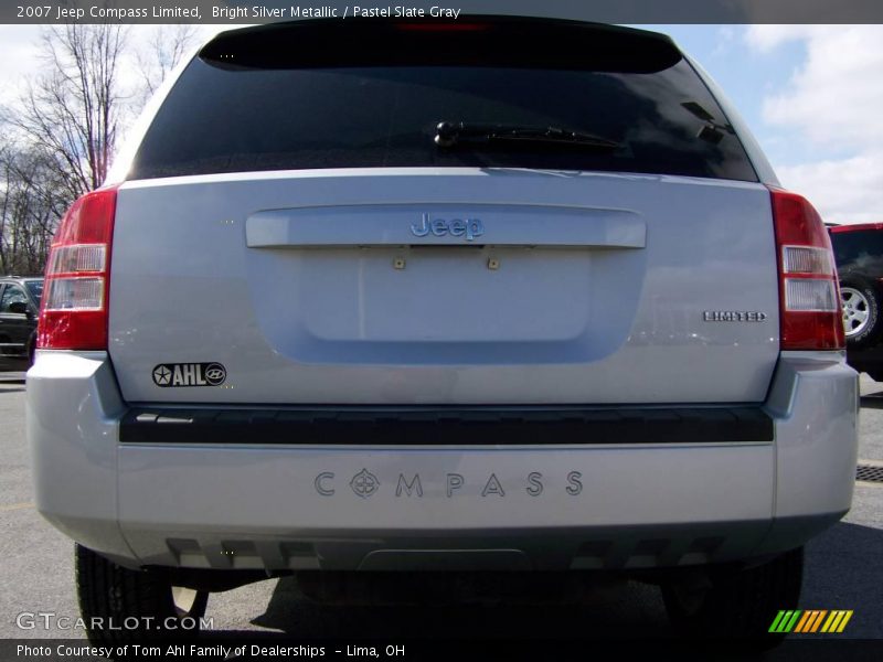 Bright Silver Metallic / Pastel Slate Gray 2007 Jeep Compass Limited
