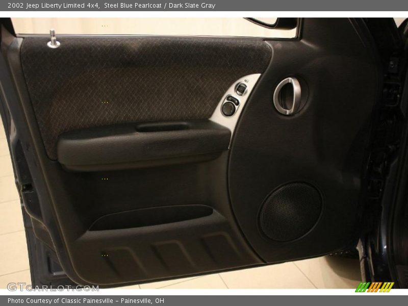 Steel Blue Pearlcoat / Dark Slate Gray 2002 Jeep Liberty Limited 4x4