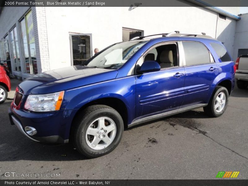 Blue Streak Metallic / Sand Beige 2006 Pontiac Torrent