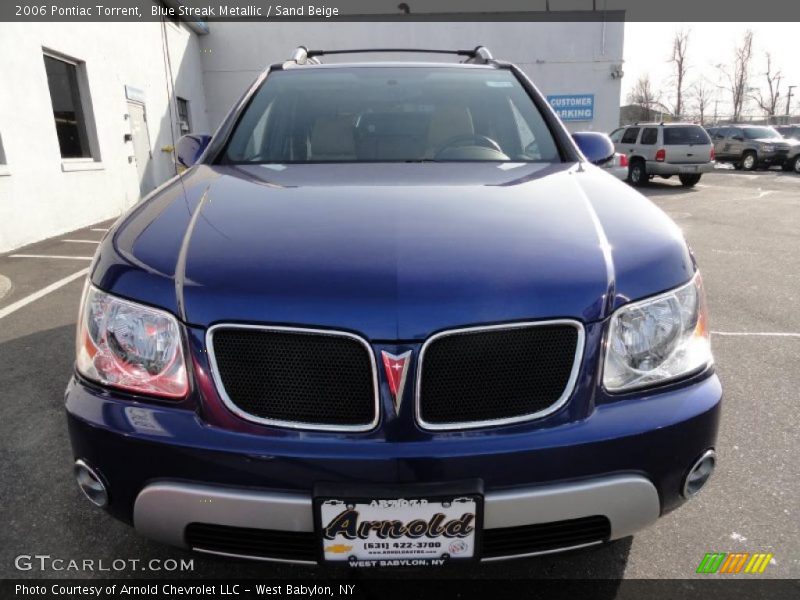 Blue Streak Metallic / Sand Beige 2006 Pontiac Torrent