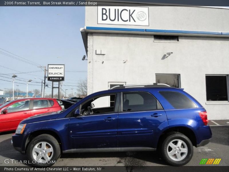 Blue Streak Metallic / Sand Beige 2006 Pontiac Torrent