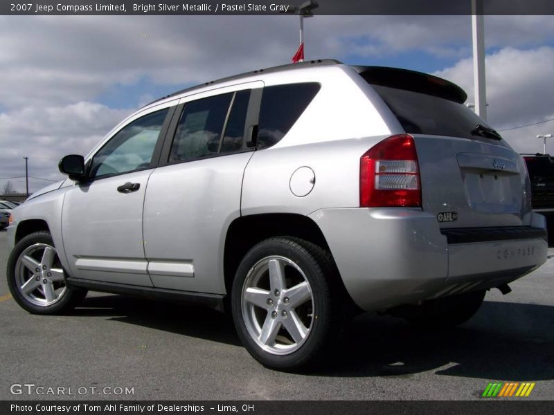 Bright Silver Metallic / Pastel Slate Gray 2007 Jeep Compass Limited