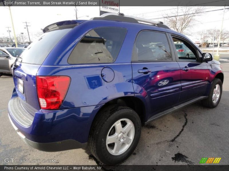 Blue Streak Metallic / Sand Beige 2006 Pontiac Torrent