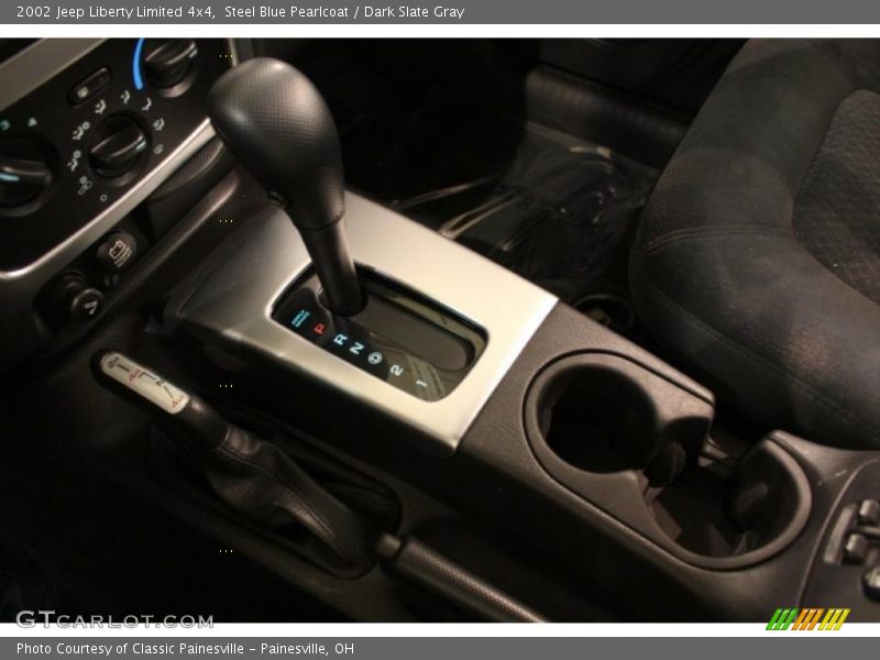 Steel Blue Pearlcoat / Dark Slate Gray 2002 Jeep Liberty Limited 4x4
