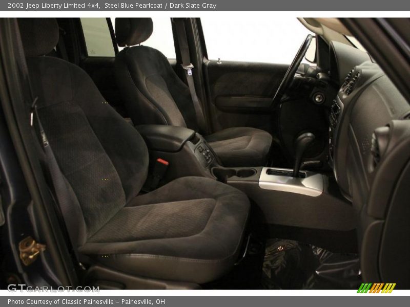 Steel Blue Pearlcoat / Dark Slate Gray 2002 Jeep Liberty Limited 4x4