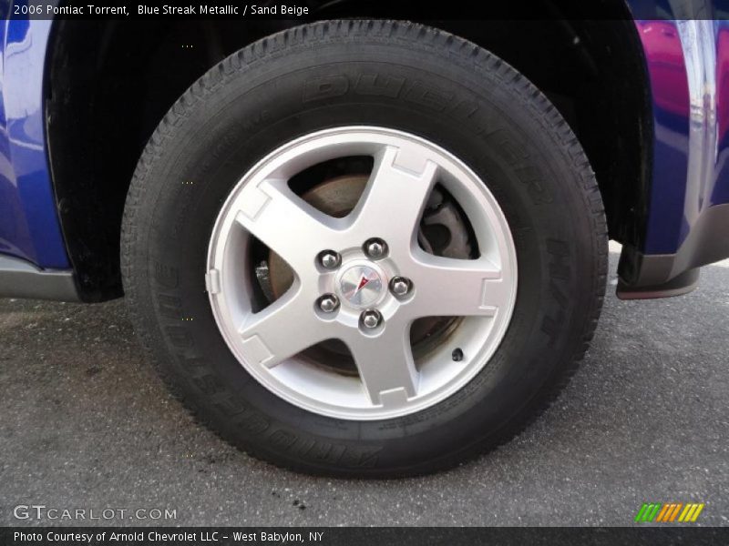 Blue Streak Metallic / Sand Beige 2006 Pontiac Torrent