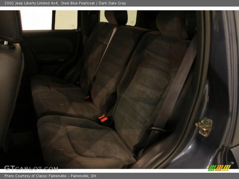 Steel Blue Pearlcoat / Dark Slate Gray 2002 Jeep Liberty Limited 4x4