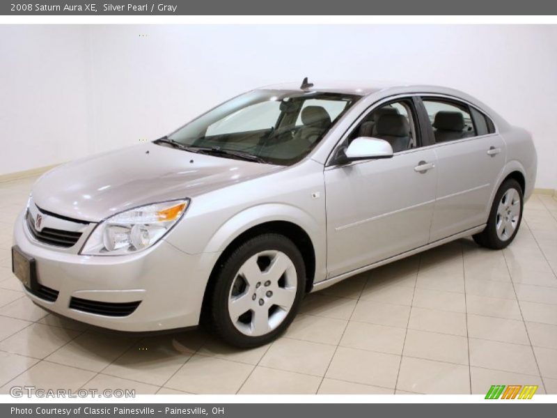 Silver Pearl / Gray 2008 Saturn Aura XE