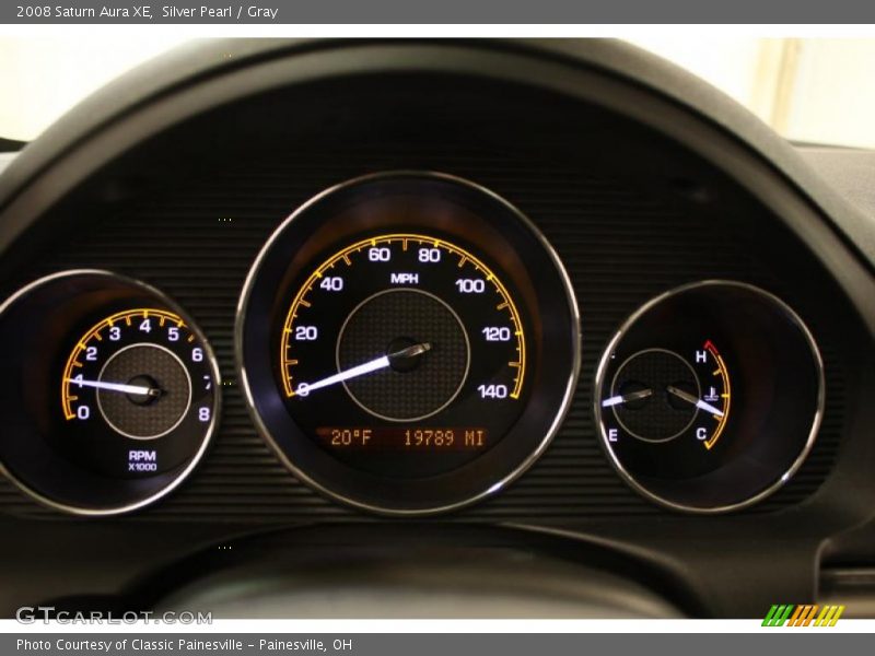 Silver Pearl / Gray 2008 Saturn Aura XE