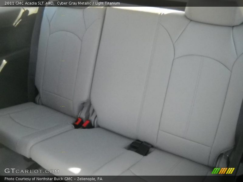 Cyber Gray Metallic / Light Titanium 2011 GMC Acadia SLT AWD