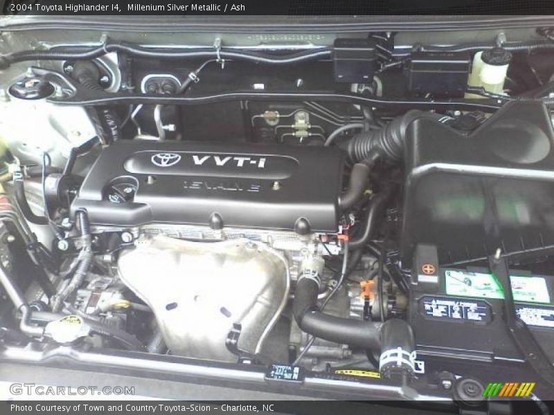 Millenium Silver Metallic / Ash 2004 Toyota Highlander I4