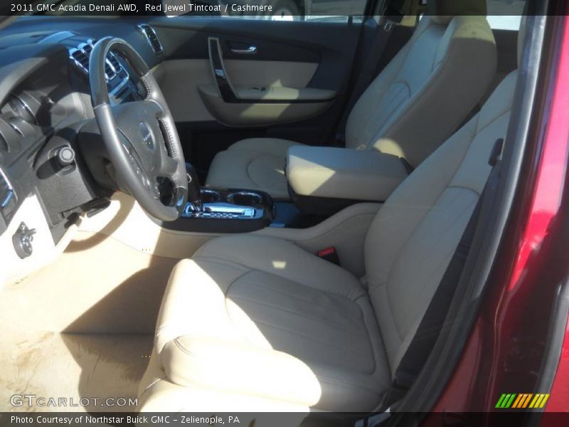 Red Jewel Tintcoat / Cashmere 2011 GMC Acadia Denali AWD