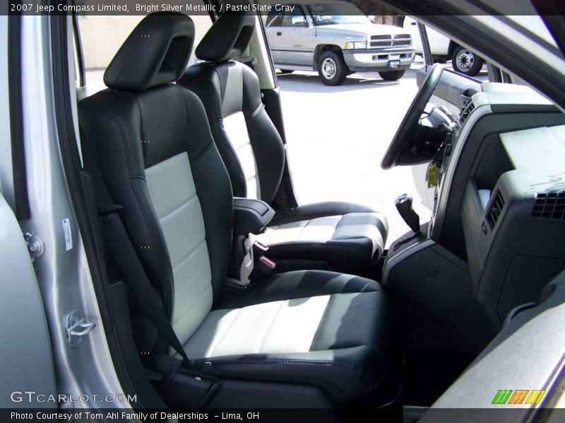 Bright Silver Metallic / Pastel Slate Gray 2007 Jeep Compass Limited