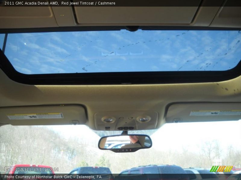 Red Jewel Tintcoat / Cashmere 2011 GMC Acadia Denali AWD