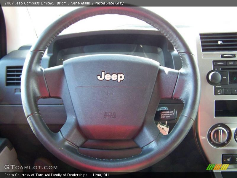 Bright Silver Metallic / Pastel Slate Gray 2007 Jeep Compass Limited
