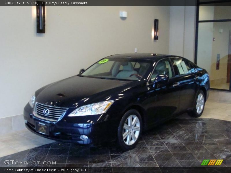 Blue Onyx Pearl / Cashmere 2007 Lexus ES 350