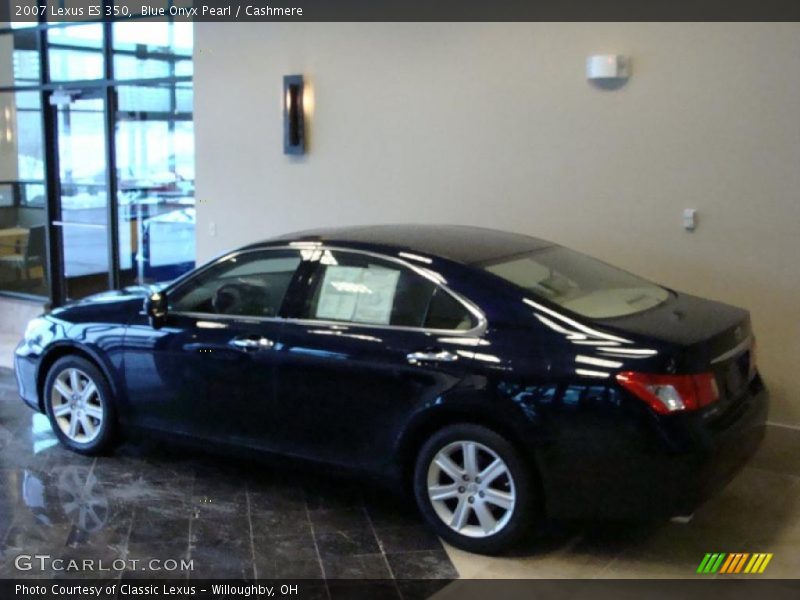 Blue Onyx Pearl / Cashmere 2007 Lexus ES 350
