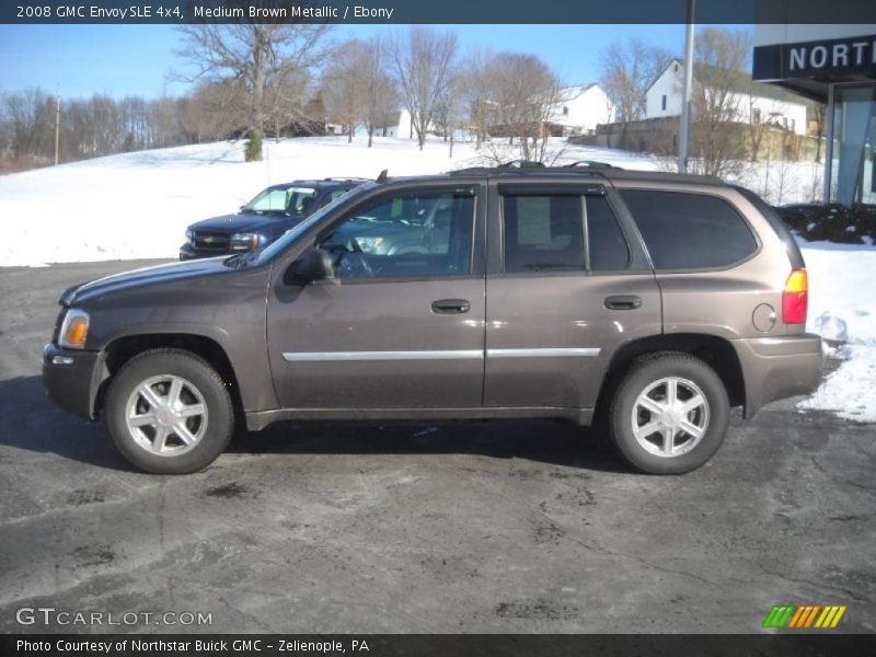 Medium Brown Metallic / Ebony 2008 GMC Envoy SLE 4x4