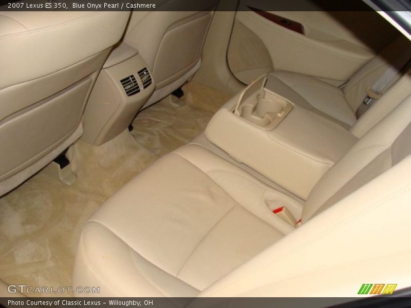 Blue Onyx Pearl / Cashmere 2007 Lexus ES 350