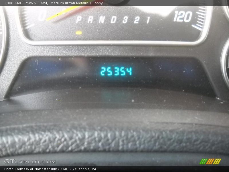 Medium Brown Metallic / Ebony 2008 GMC Envoy SLE 4x4